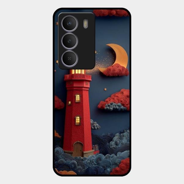 Moonlight Lighthouse Aesthetic Phone Case Cover For Realme