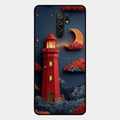 Moonlight Lighthouse Aesthetic Phone Case Cover For Redmi 9 Prime