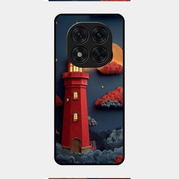 Moonlight Lighthouse Aesthetic Phone Case Cover For Redmi