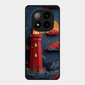 Moonlight Lighthouse Aesthetic Phone Case Cover For Redmi Note 14 Pro Plus 5G