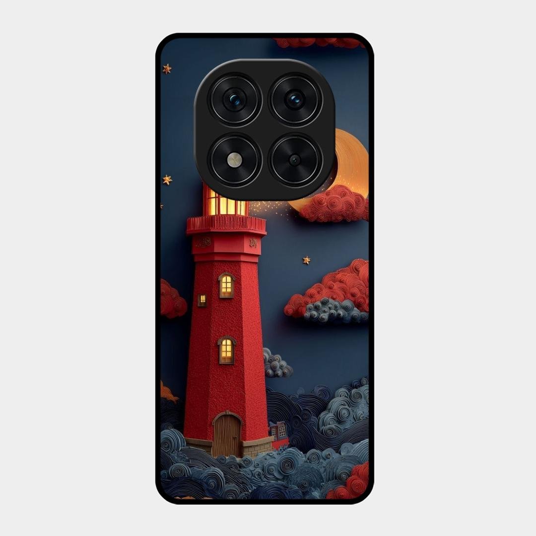 Moonlight Lighthouse Aesthetic Phone Case Cover For Redmi Note 15 Pro 5G