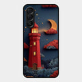 Moonlight Lighthouse Aesthetic Phone Case Cover For Samsung Galaxy A56 5G