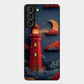 Moonlight Lighthouse Aesthetic Phone Case Cover For Samsung Galaxy S21