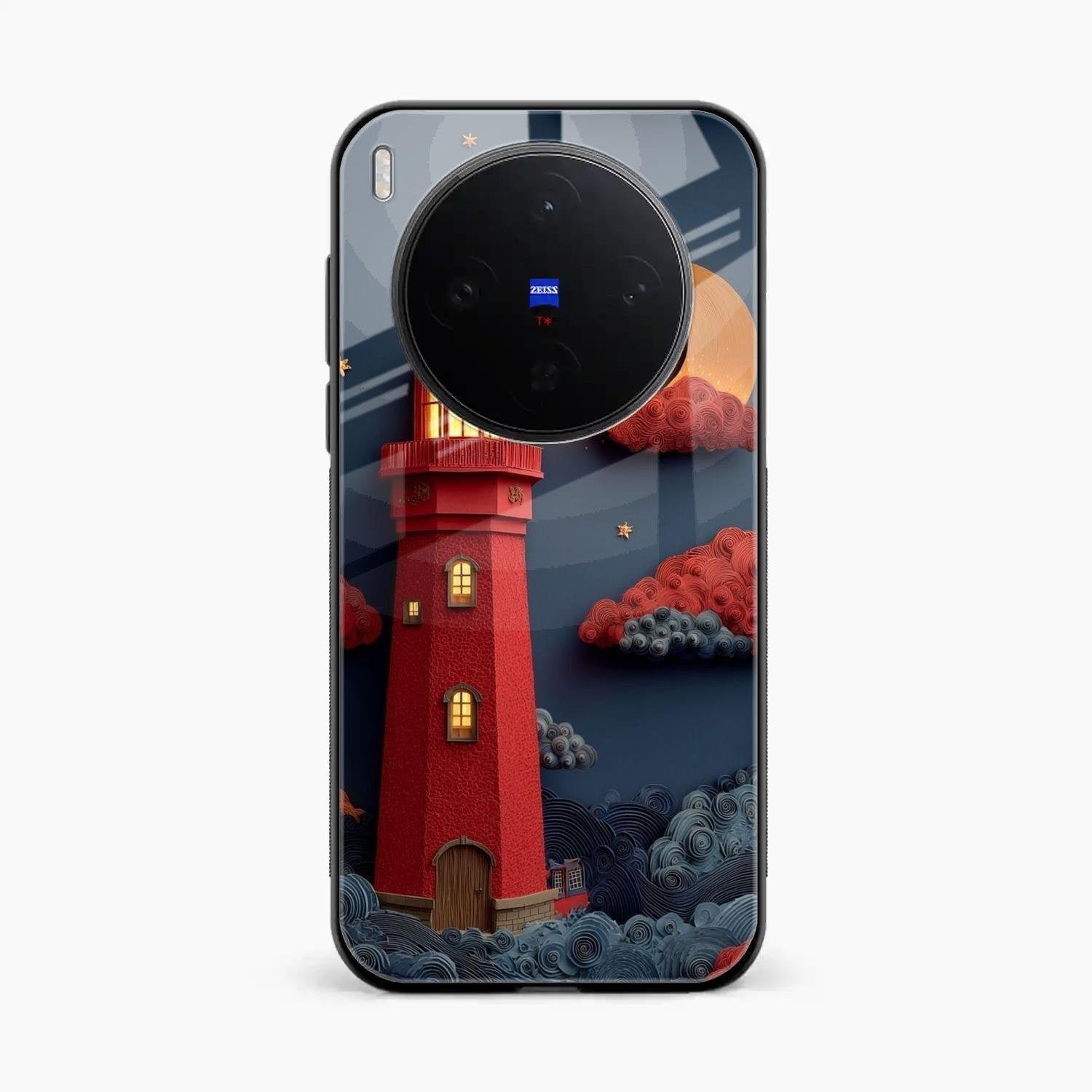 Moonlight Lighthouse Aesthetic Phone Case Cover For Vivo