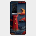 Moonlight Lighthouse Aesthetic Phone Case Cover For Vivo X60 Pro Plus 5G