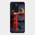 Moonlight Lighthouse Aesthetic Phone Case Cover For Vivo Y200 5G