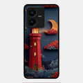 Moonlight Lighthouse Aesthetic Phone Case Cover For Vivo Y22
