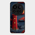 Moonlight Lighthouse Aesthetic Phone Case Cover For Xiaomi 15 Ultra 5G