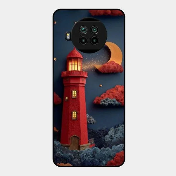 Moonlight Lighthouse Aesthetic Phone Case Cover For Redmi