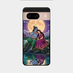 Moonlight Radha Krishna Phone Case For Google Pixel 8 5G