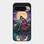 Moonlight Radha Krishna Phone Case For Google Pixel 9 Pro Xl