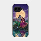 Moonlight Radha Krishna Phone Case For Google Pixel 9A 5G