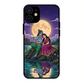 Moonlight Radha Krishna Phone Case For iPhone 12 mini
