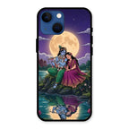 Moonlight Radha Krishna Phone Case For iPhone 13 mini