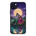 Moonlight Radha Krishna Phone Case For iPhone 14 Plus