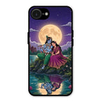 Moonlight Radha Krishna Phone Case For iPhone 16e