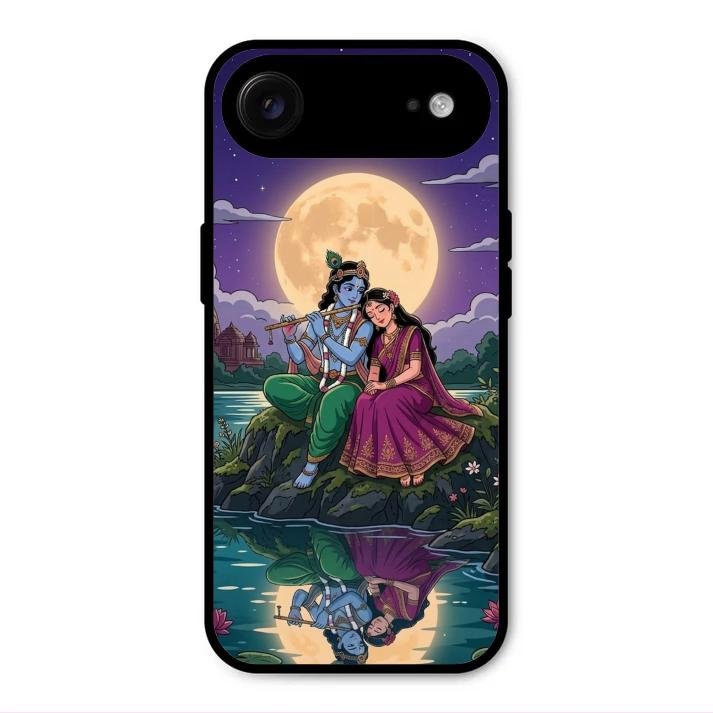 Moonlight Radha Krishna Phone Case For iPhone Air