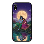 Moonlight Radha Krishna Phone Case For iPhone XR