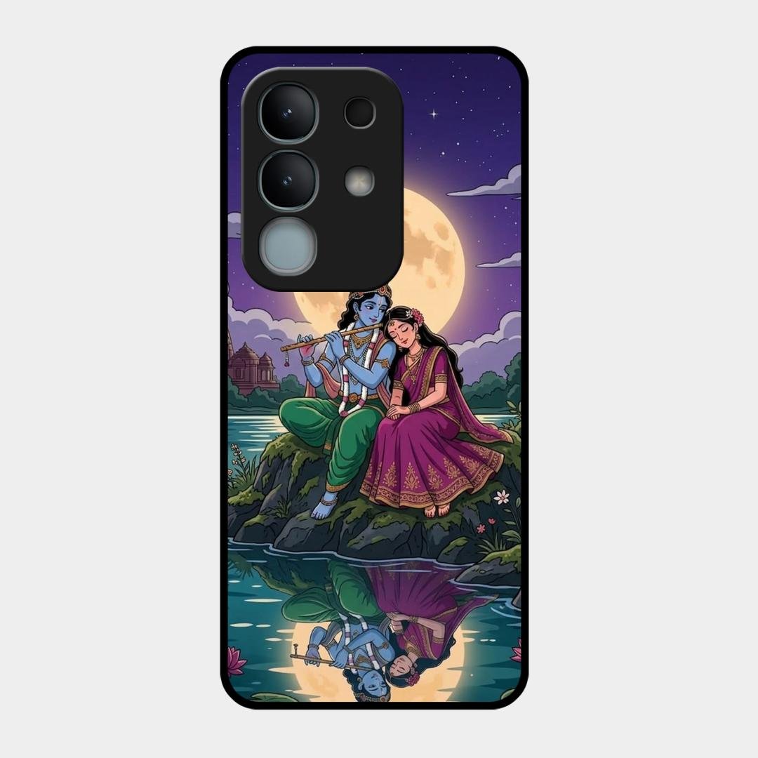 Moonlight Radha Krishna Phone Case For iQOO Z10x 5G