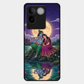 Moonlight Radha Krishna Phone Case For Iqoo Z7 Pro 5G