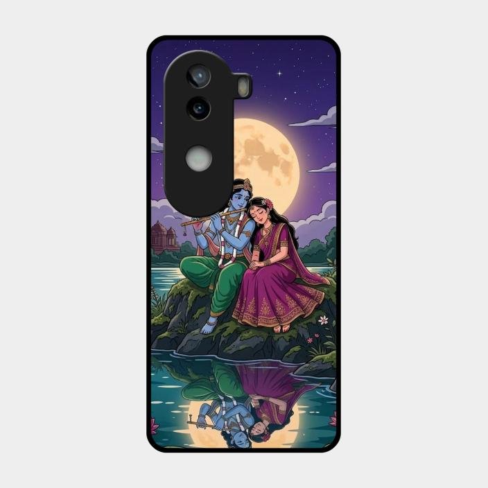Moonlight Radha Krishna Phone Case For Iqoo Z9S 5G