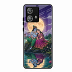 Moonlight Radha Krishna Phone Case For Motorola Edge 40 5G