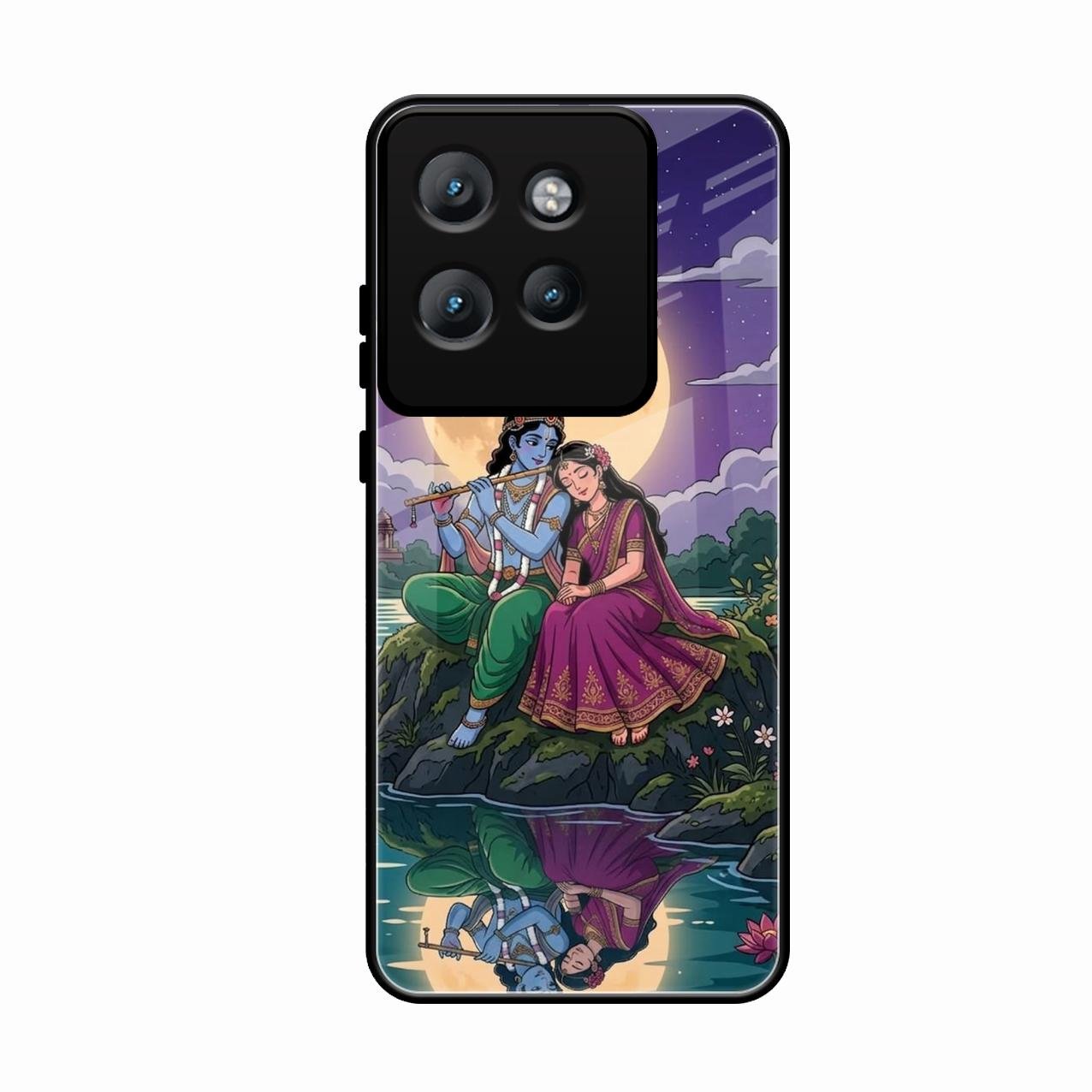 Moonlight Radha Krishna Phone Case For Motorola Edge 50 Neo