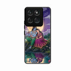Moonlight Radha Krishna Phone Case For Motorola G57 Power 5G