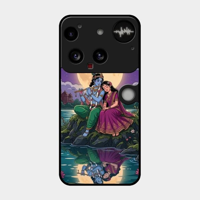 Moonlight Radha Krishna Phone Case For Nothing Phone 3 5G