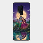 Moonlight Radha Krishna Phone Case For Oneplus 8 Pro