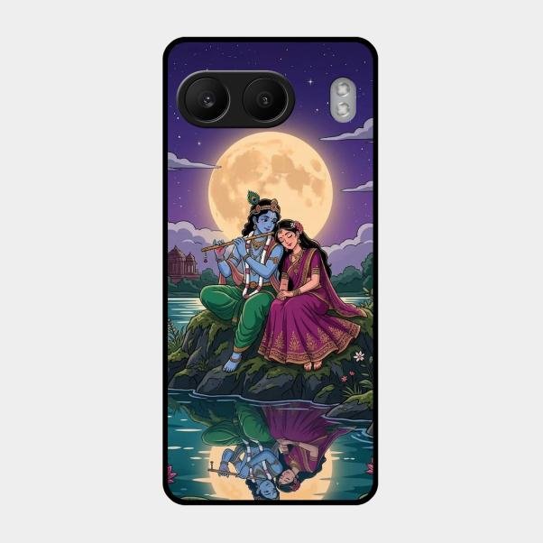 Moonlight Radha Krishna Phone Case For Oneplus Nord 4 5G