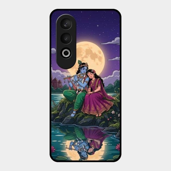 Moonlight Radha Krishna Phone Case For Oneplus Nord Ce 4 5G