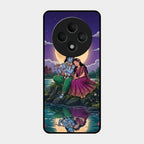 Moonlight Radha Krishna Phone Case For Oppo F27 5G