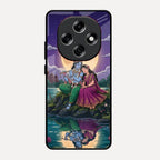Moonlight Radha Krishna Phone Case For Oppo F31 Pro 5G