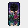 Moonlight Radha Krishna Phone Case For Oppo Find X8 5G