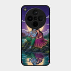 Moonlight Radha Krishna Phone Case For Oppo Find X8 5G