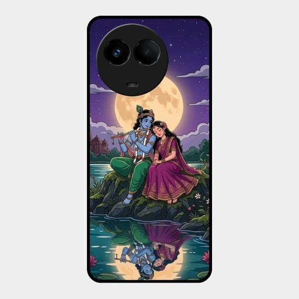 Moonlight Radha Krishna Phone Case For Realme 11 5G