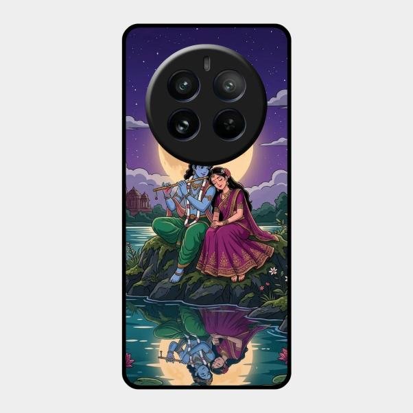 Moonlight Radha Krishna Phone Case For Realme 12 Pro Plus 5G