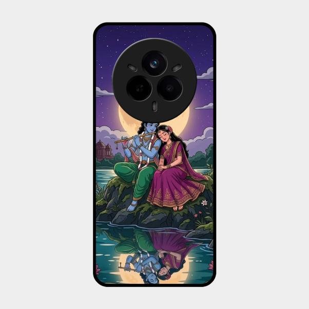 Moonlight Radha Krishna Phone Case For Realme 14 Pro Plus 5G