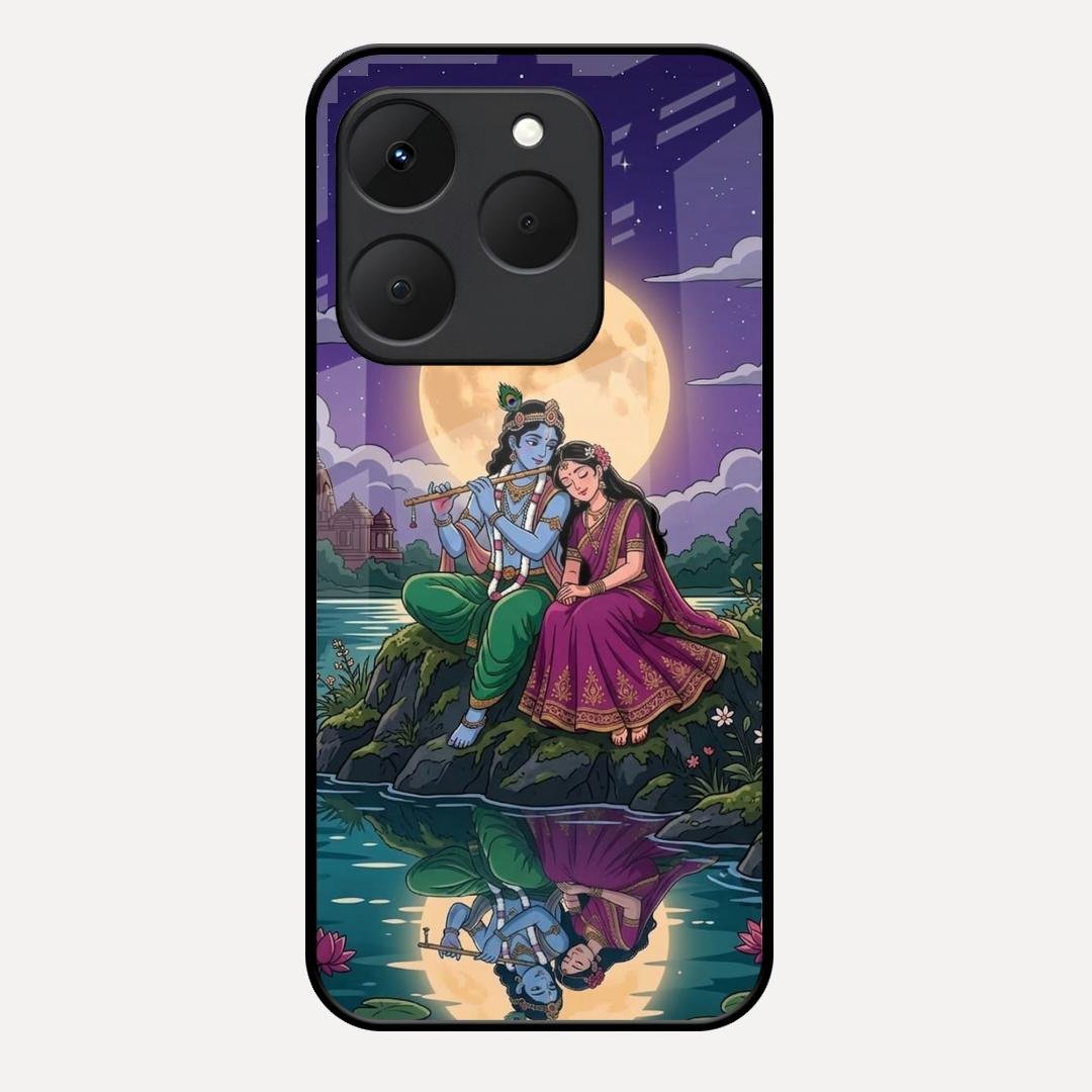 Moonlight Radha Krishna Phone Case For Realme 15T 5G