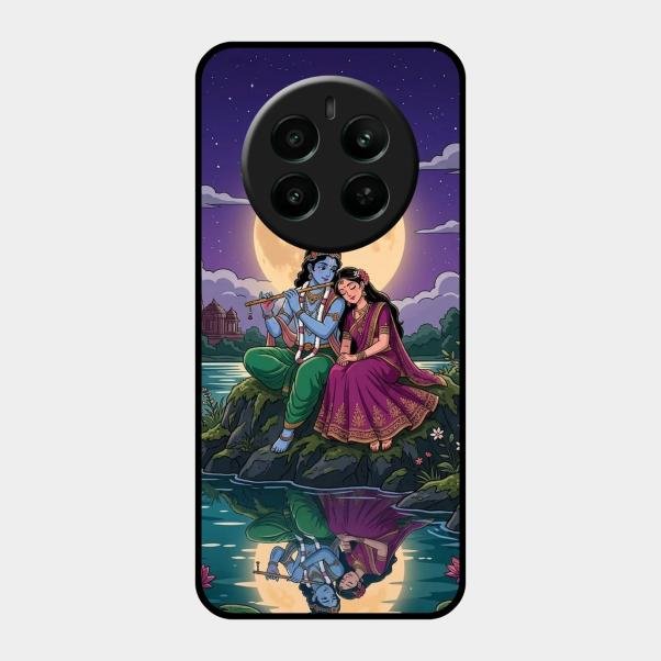 Moonlight Radha Krishna Phone Case For Realme P1 5G