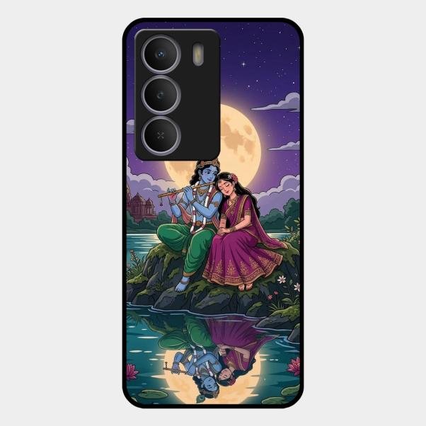 Moonlight Radha Krishna Phone Case For Realme P3 Lite 5G