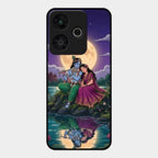 Moonlight Radha Krishna Phone Case For Redmi 13 5G