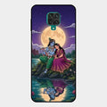 Moonlight Radha Krishna Phone Case For Redmi Note 10 Lite