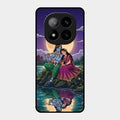 Moonlight Radha Krishna Phone Case For Redmi Note 14 Pro Plus 5G