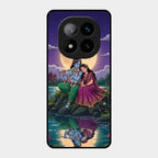 Moonlight Radha Krishna Phone Case For Redmi Note 14 Pro Plus 5G