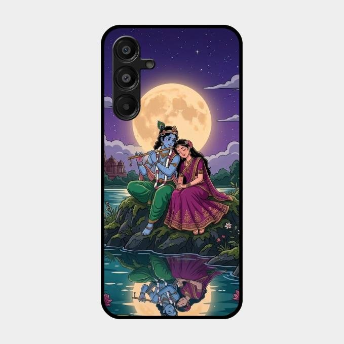 Moonlight Radha Krishna Phone Case For Samsung Galaxy A16 5G