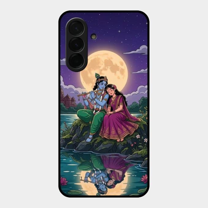 Moonlight Radha Krishna Phone Case For Samsung Galaxy A26 5G