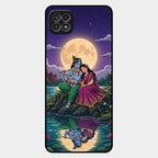 Moonlight Radha Krishna Phone Case For Samsung Galaxy F42 5G