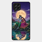 Moonlight Radha Krishna Phone Case For Samsung Galaxy M53 5G